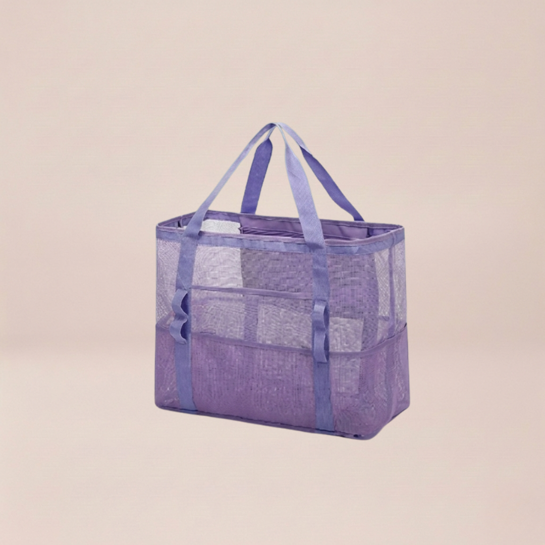 Lavender Mesh Tote