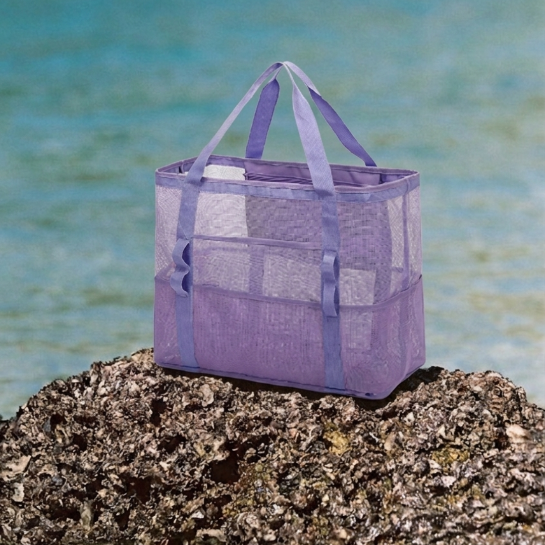 Lavender Mesh Tote