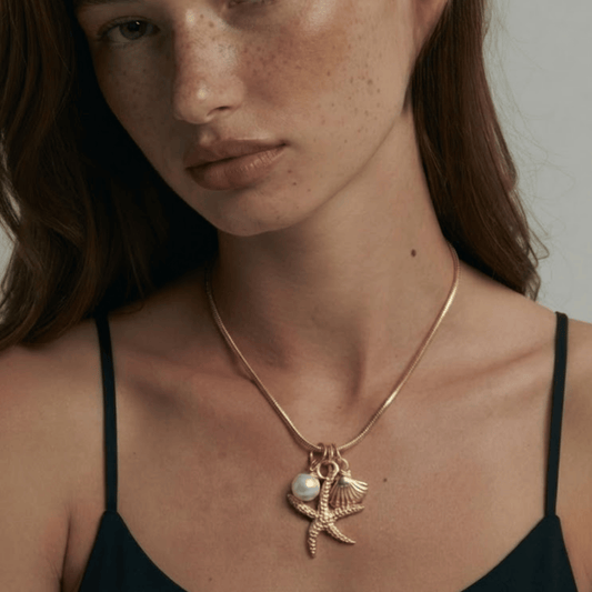 Coastal Cluster Pendant Necklace
