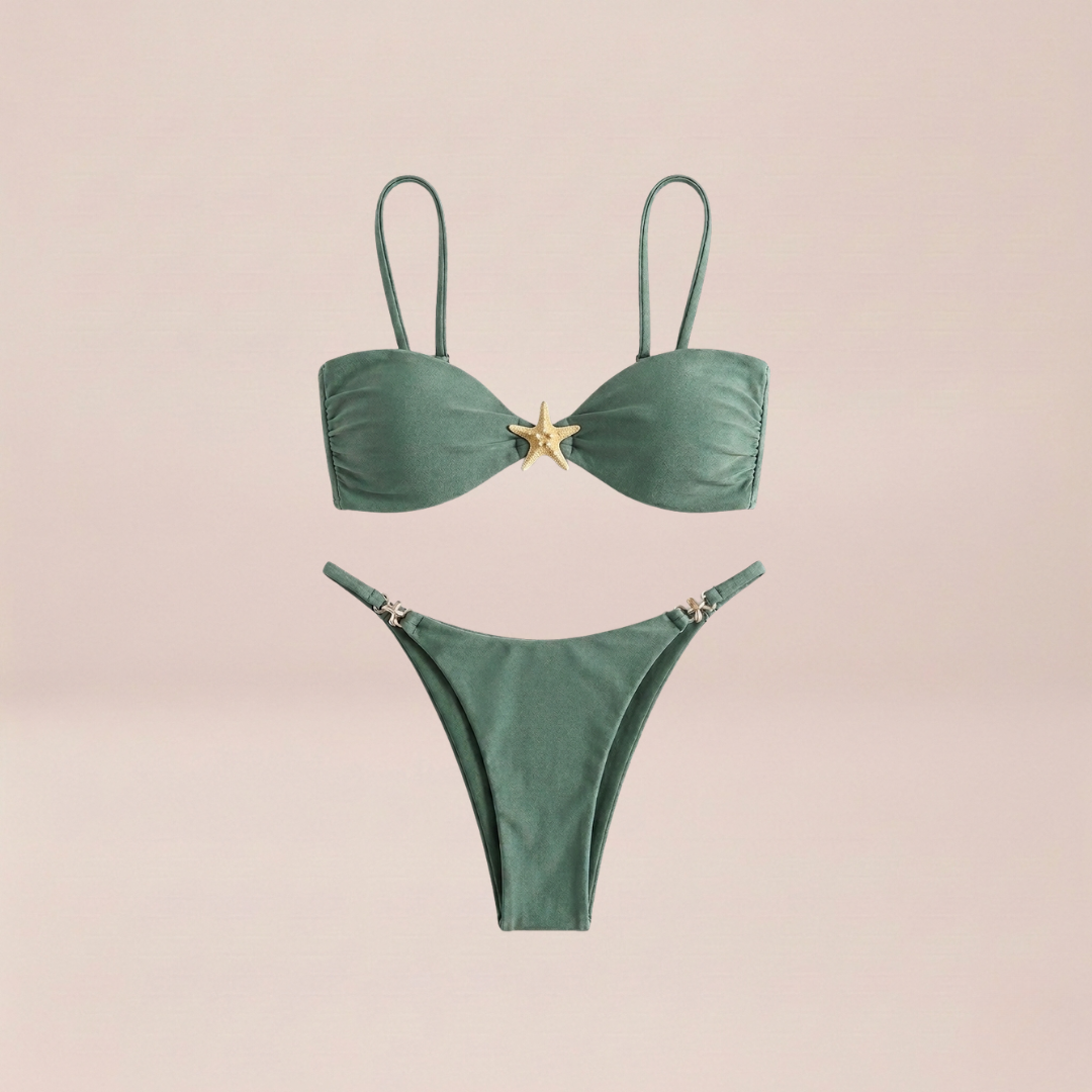 Sage Green Underwire Bikini