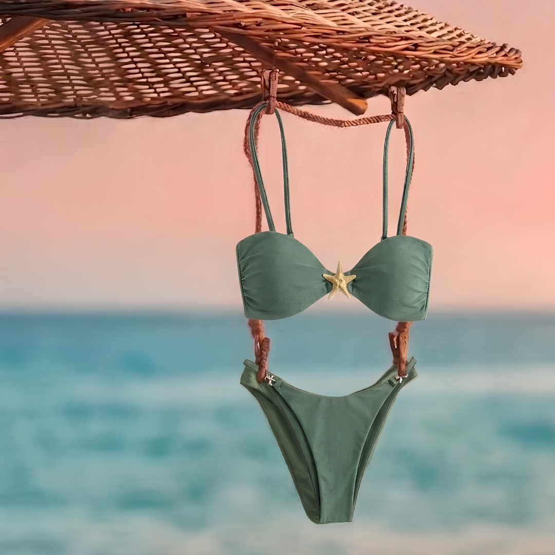 Sage Green Underwire Bikini