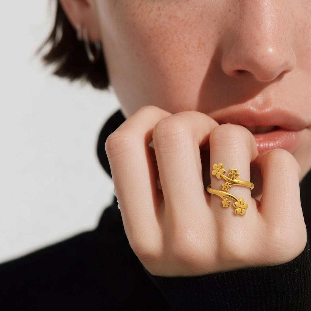 The Botanical Bloom Ring
