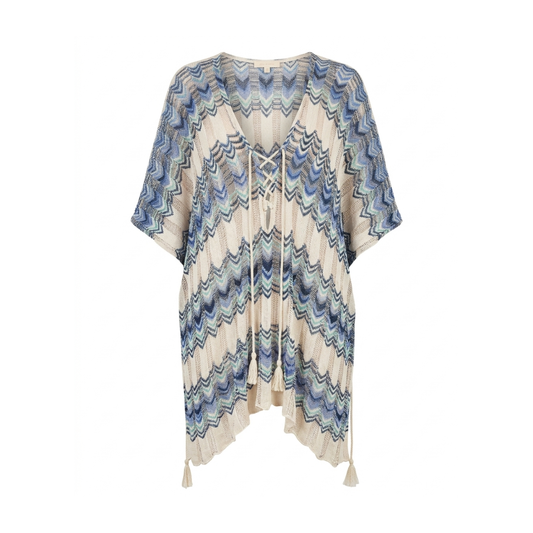 Printed Tie-Dye Beach Tunic