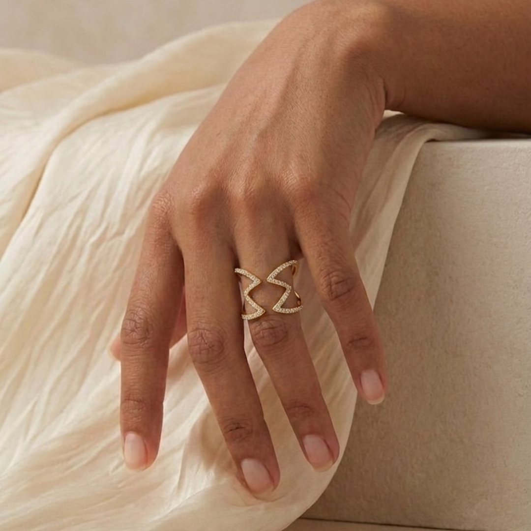 The Artisan Pearl Duo Ring