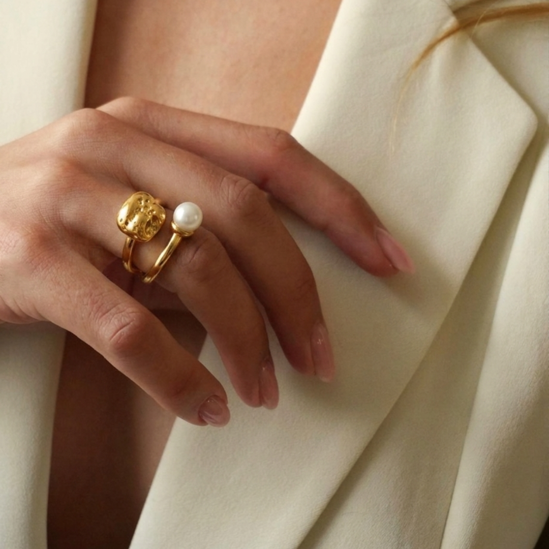 The Zenith Crystal Wrap Ring