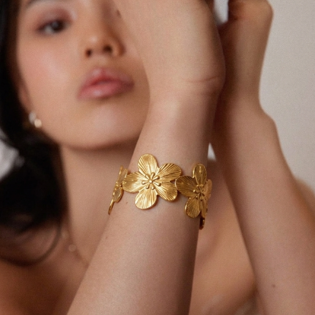 The Botanical Blossom Cuff