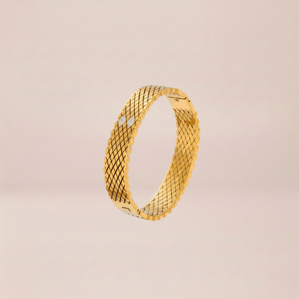 The Lattice Sparkle Cuff