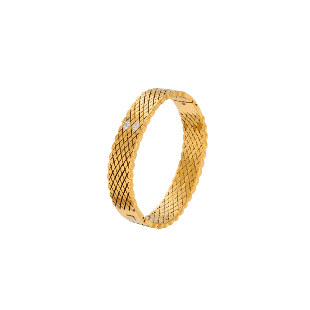 The Lattice Sparkle Cuff