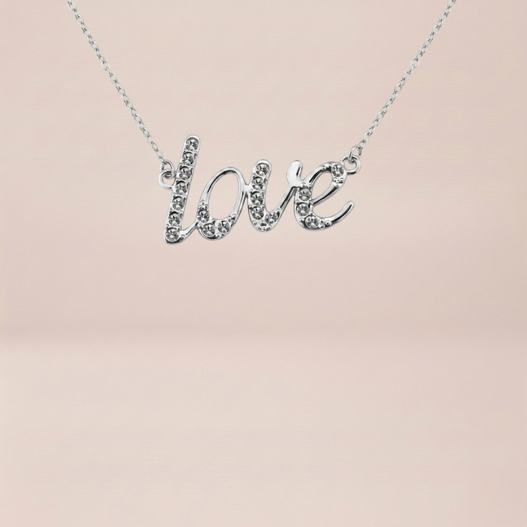 The Signature 'Love' Script Necklace