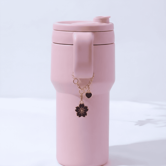 Blossom Charm Water Bottle Chain