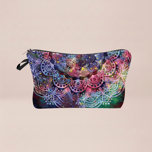 Nebula Mandala Cosmetic Pouch