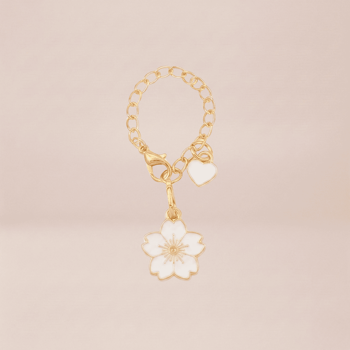 Blossom Charm Water Bottle Chain