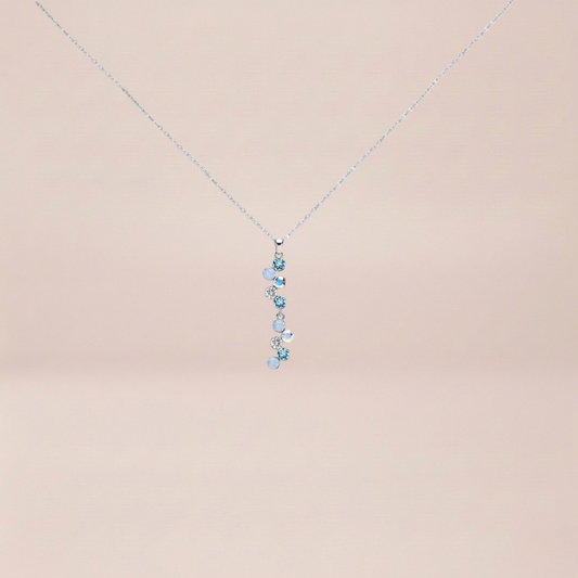 The Iridescent Cascade Pendant