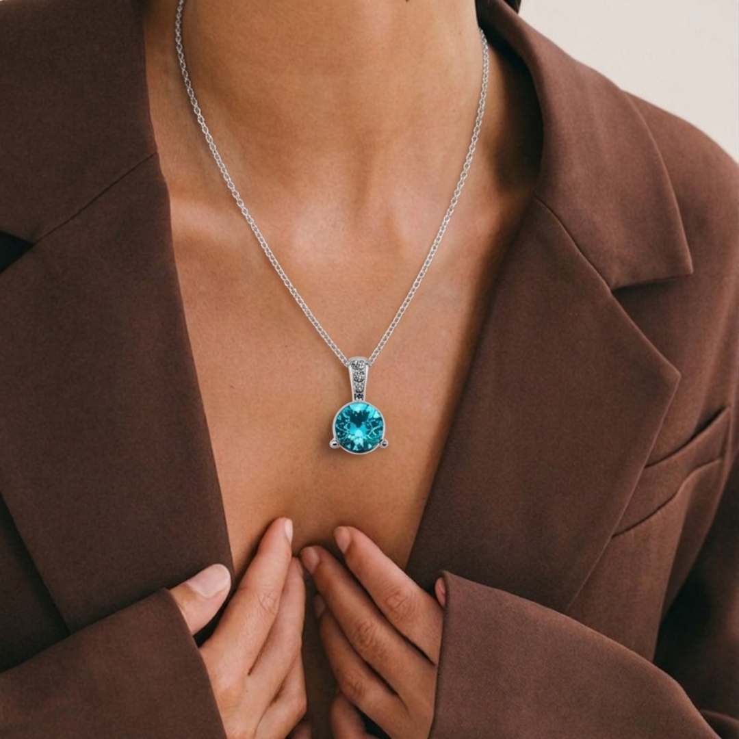 Celestial Embrace Swarovski Crystal Necklace