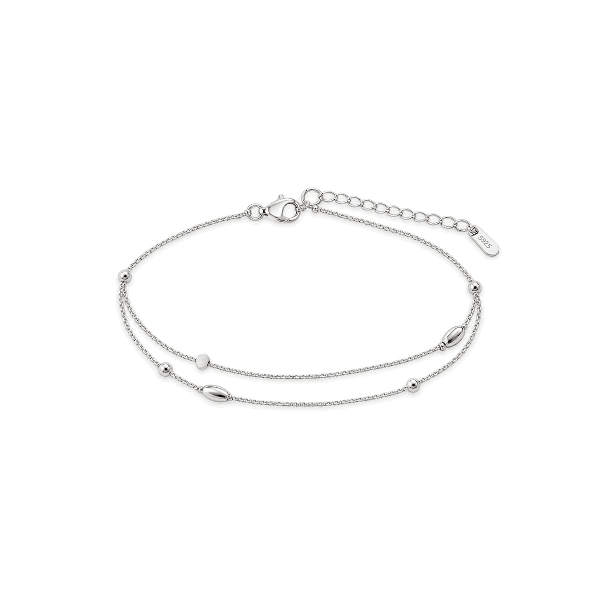 Double-Strand Bead Anklet