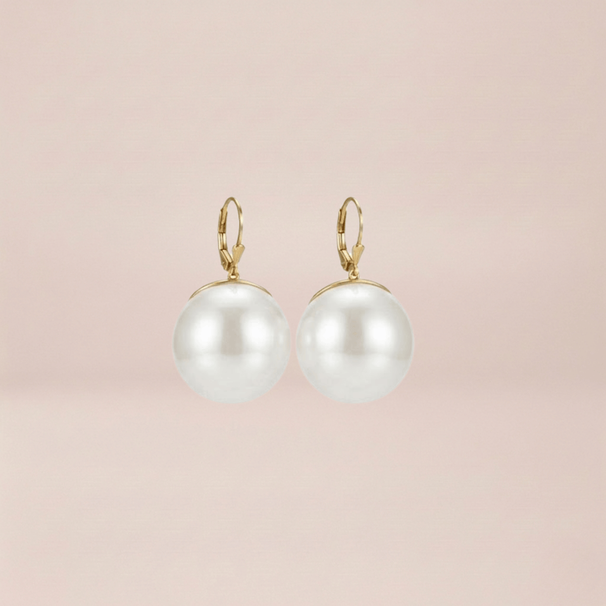 Luminous Pearl Drop Earrings