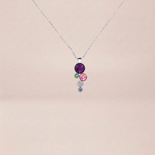 The Celestial Cluster Drop Pendant