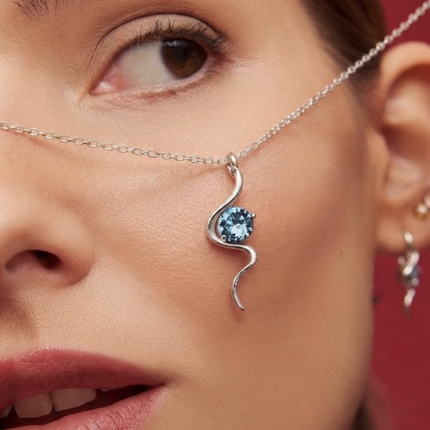 The Fluid Serpentine Pendant
