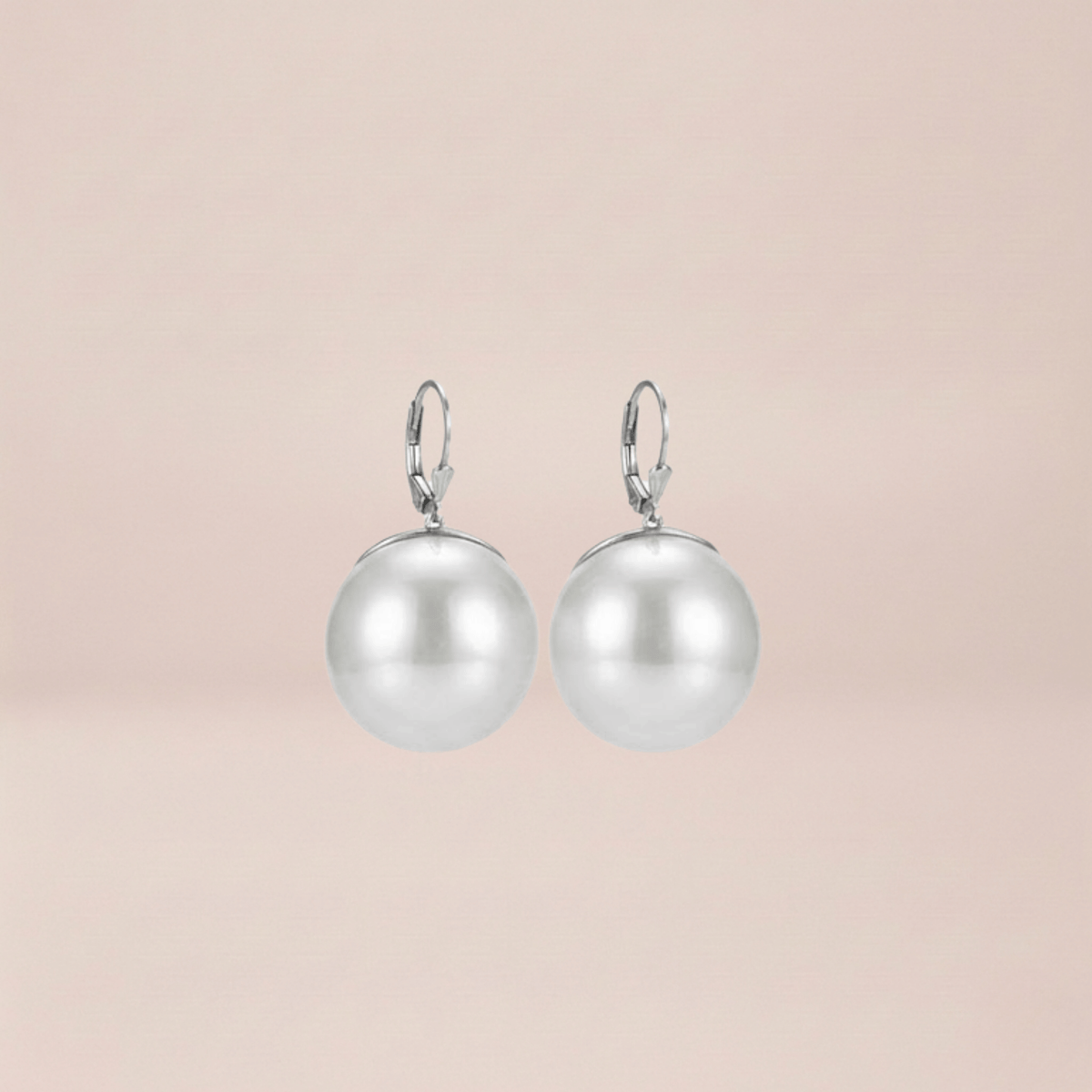 Luminous Pearl Drop Earrings