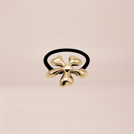 The Abstract Floral Hair Tie
