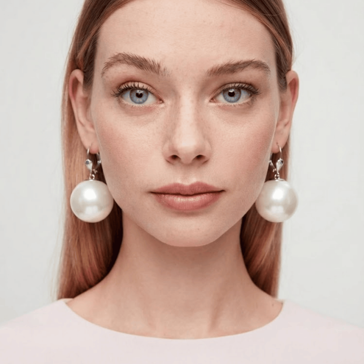 Luminous Pearl Drop Earrings