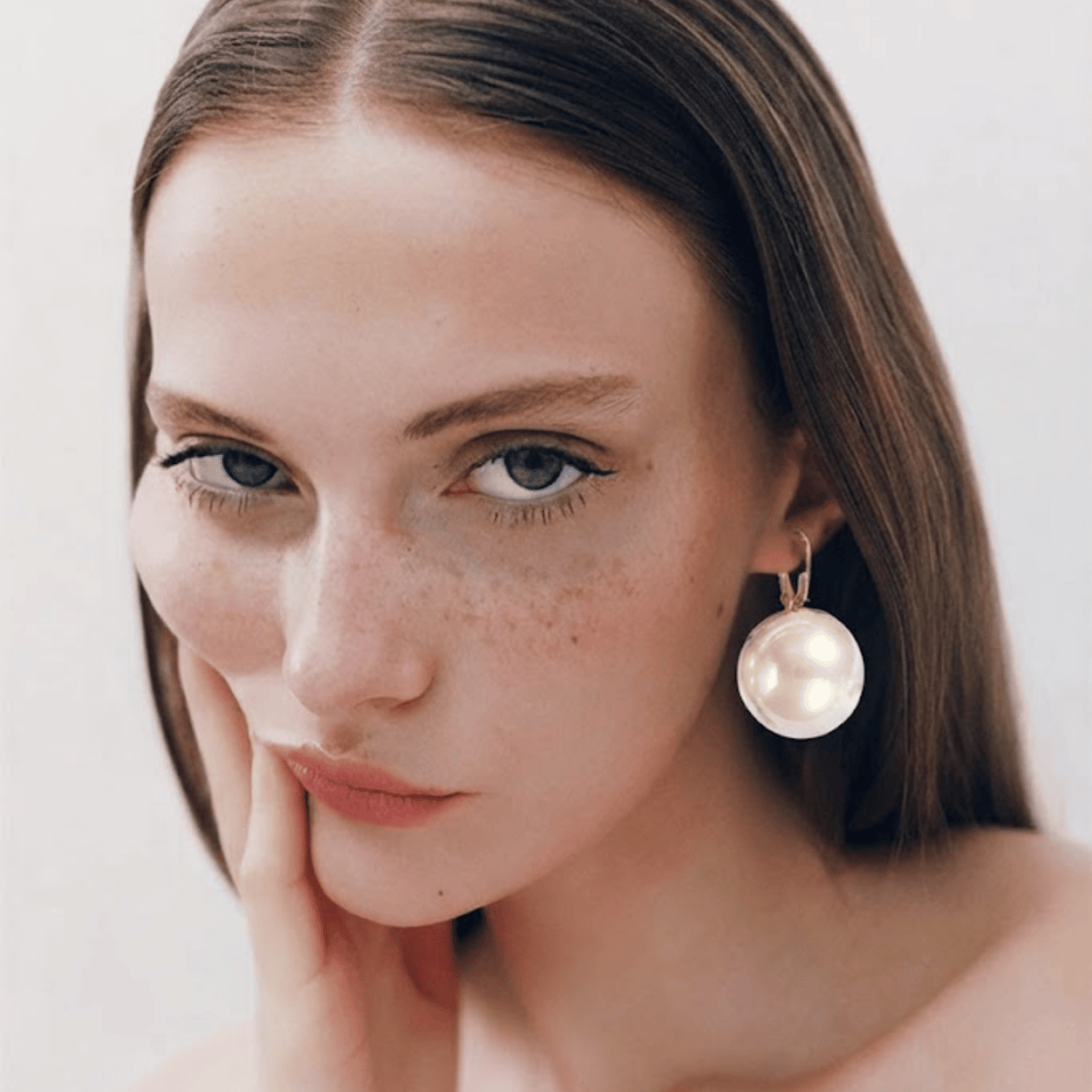 Luminous Pearl Drop Earrings