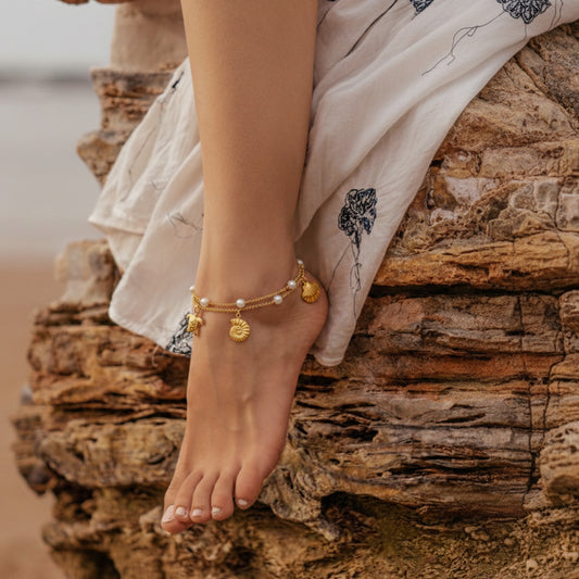 Sea Whisper Anklet