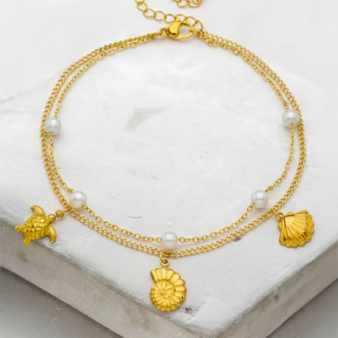 Sea Whisper Anklet