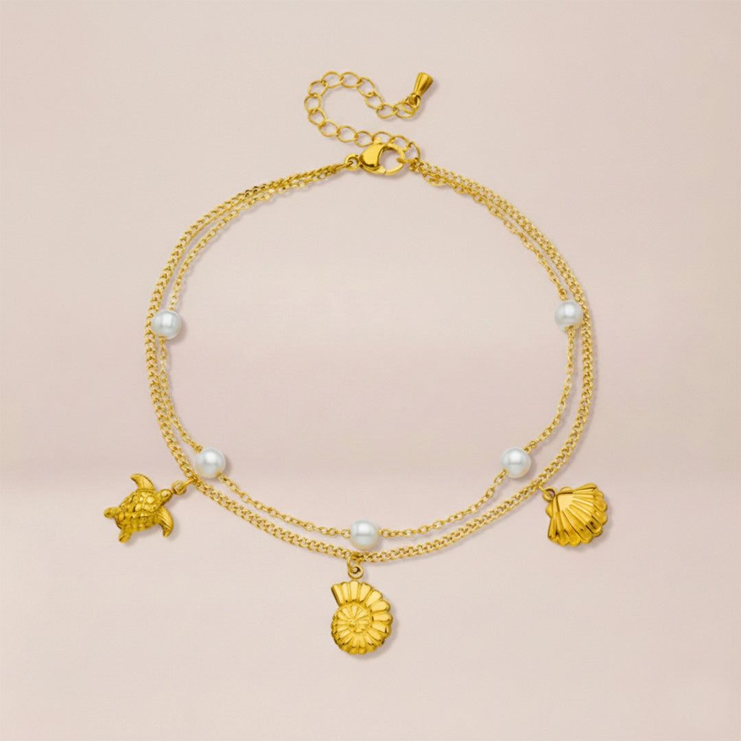 Sea Whisper Anklet