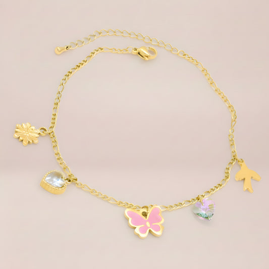 Golden Tide Anklet