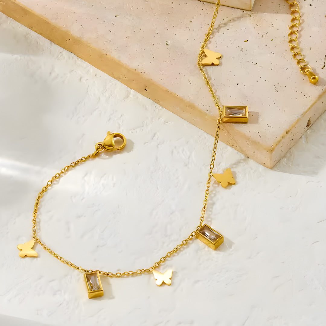 Lumina Wings Anklet