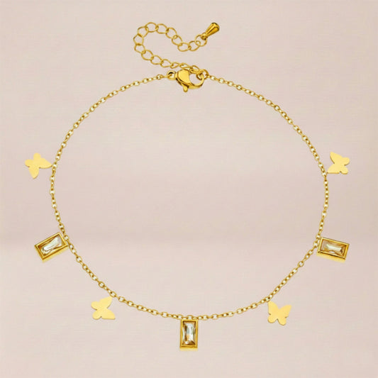 Lumina Wings Anklet
