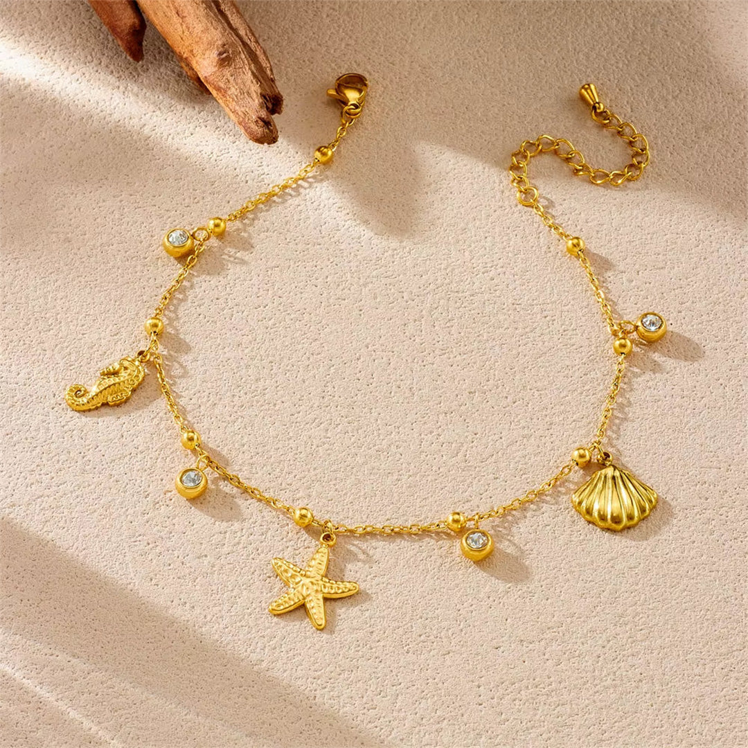 Star of the Sea Anklet
