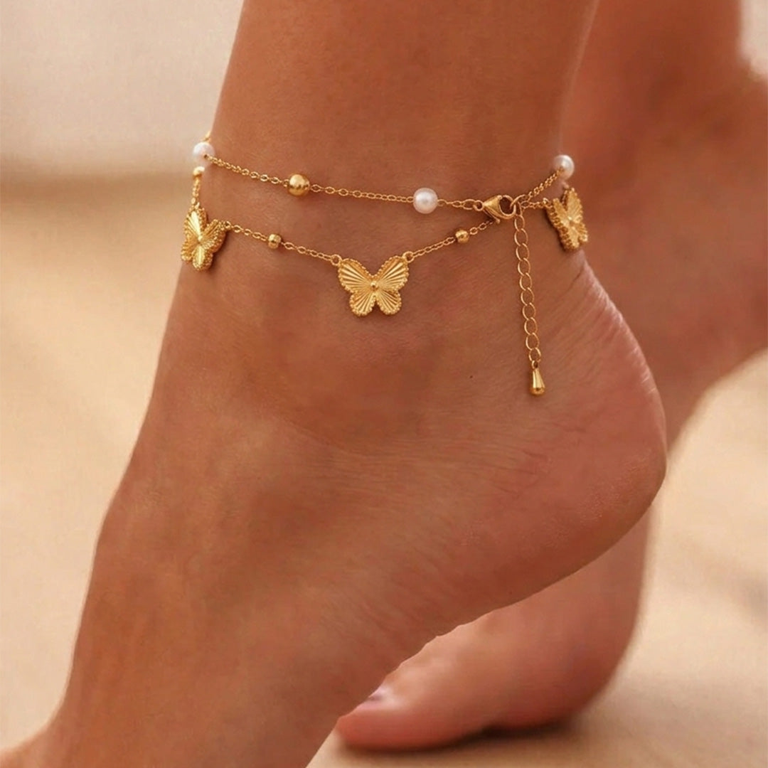 Dancing Wings Anklet
