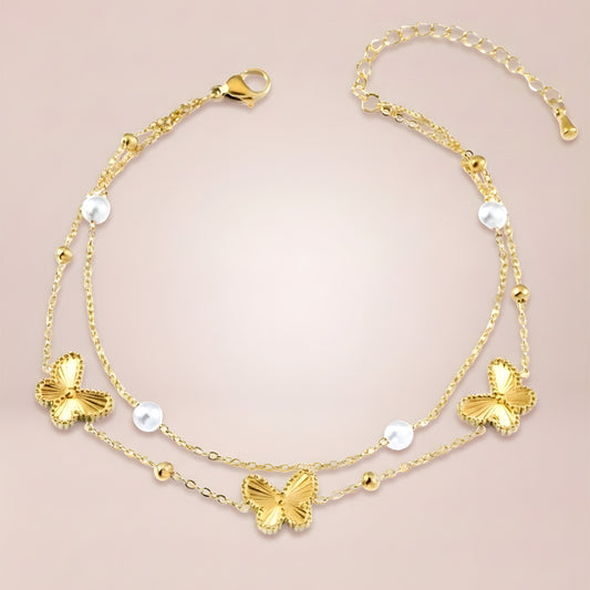 Dancing Wings Anklet