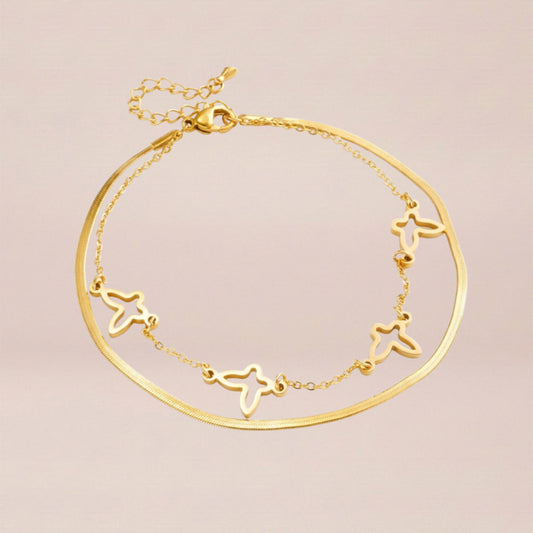 Winged Whim Anklet