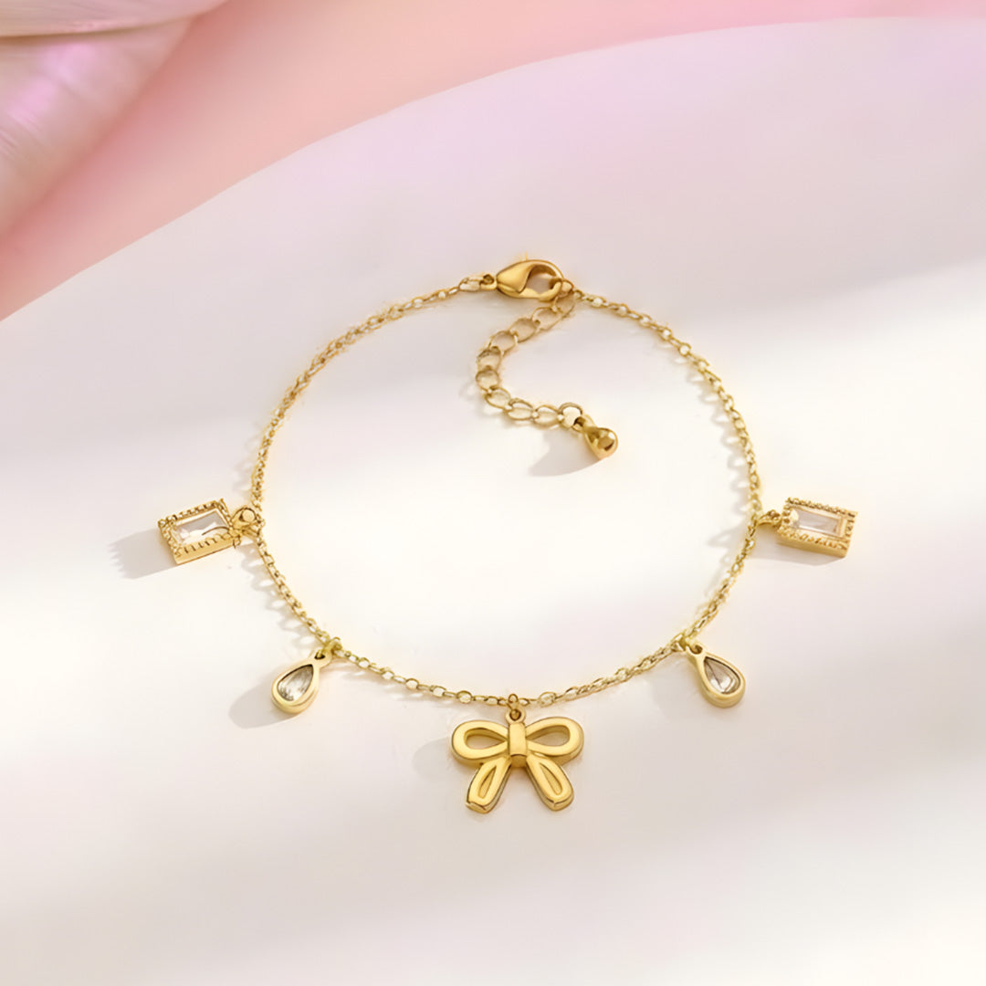 Golden Ribbon Ankle