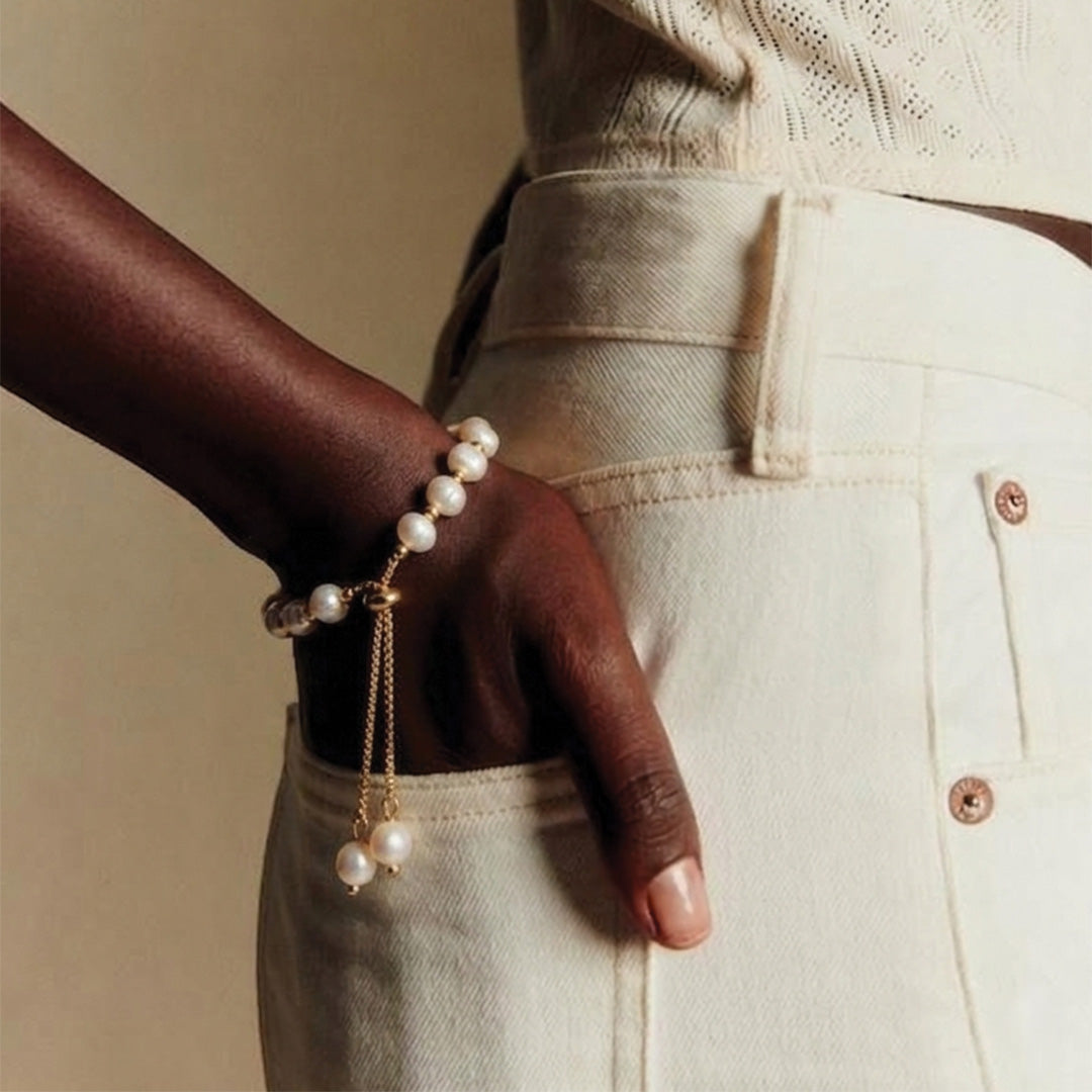 Ocean Blush Pearls Bracelet