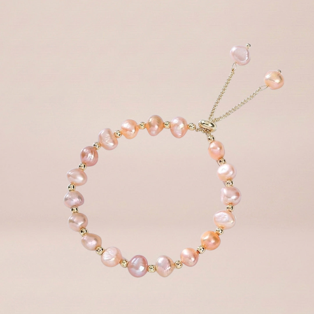 Ocean Blush Pearls Bracelet