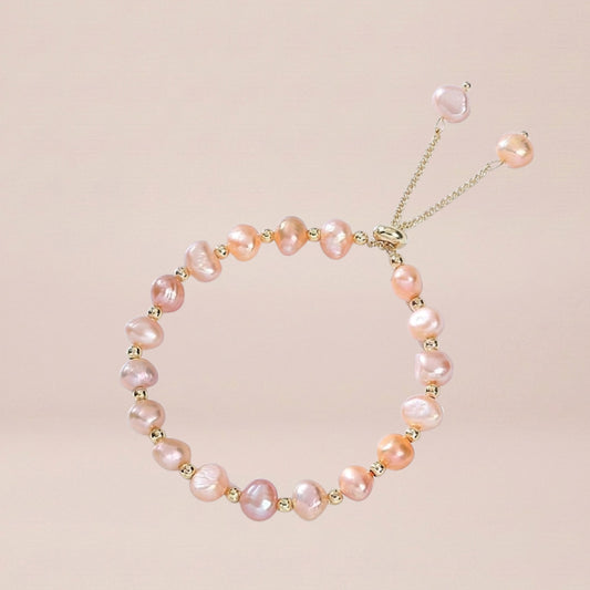 Ocean Blush Pearls Bracelet