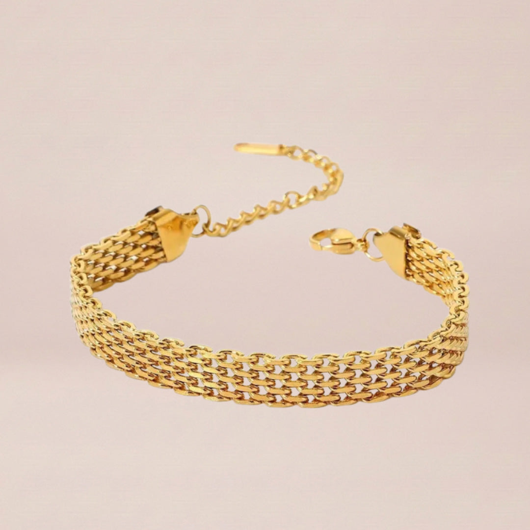 Altın Weave Chain Bracelet