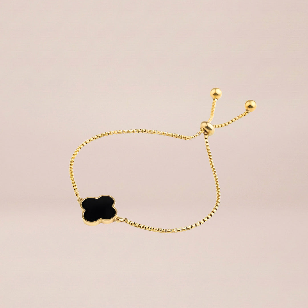 Zwart Clover Bracelet