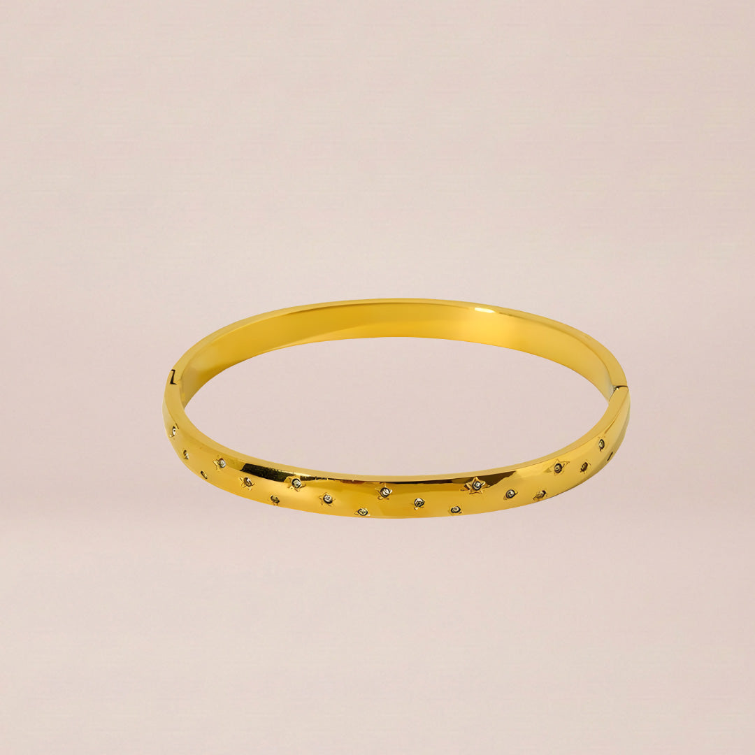 Starlight Hinge Bangle