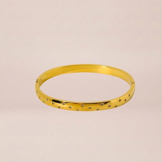 Starlight Hinge Bangle
