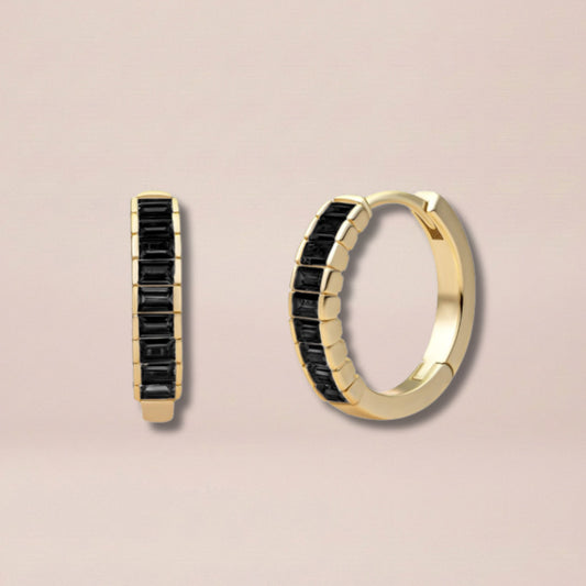 The Midnight Aura Hoops
