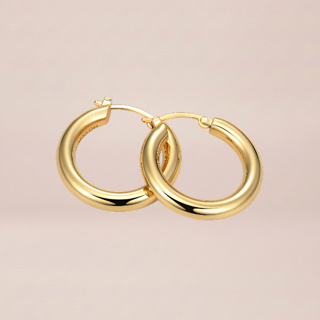 Essential Gold Huggie Hoop Earrings