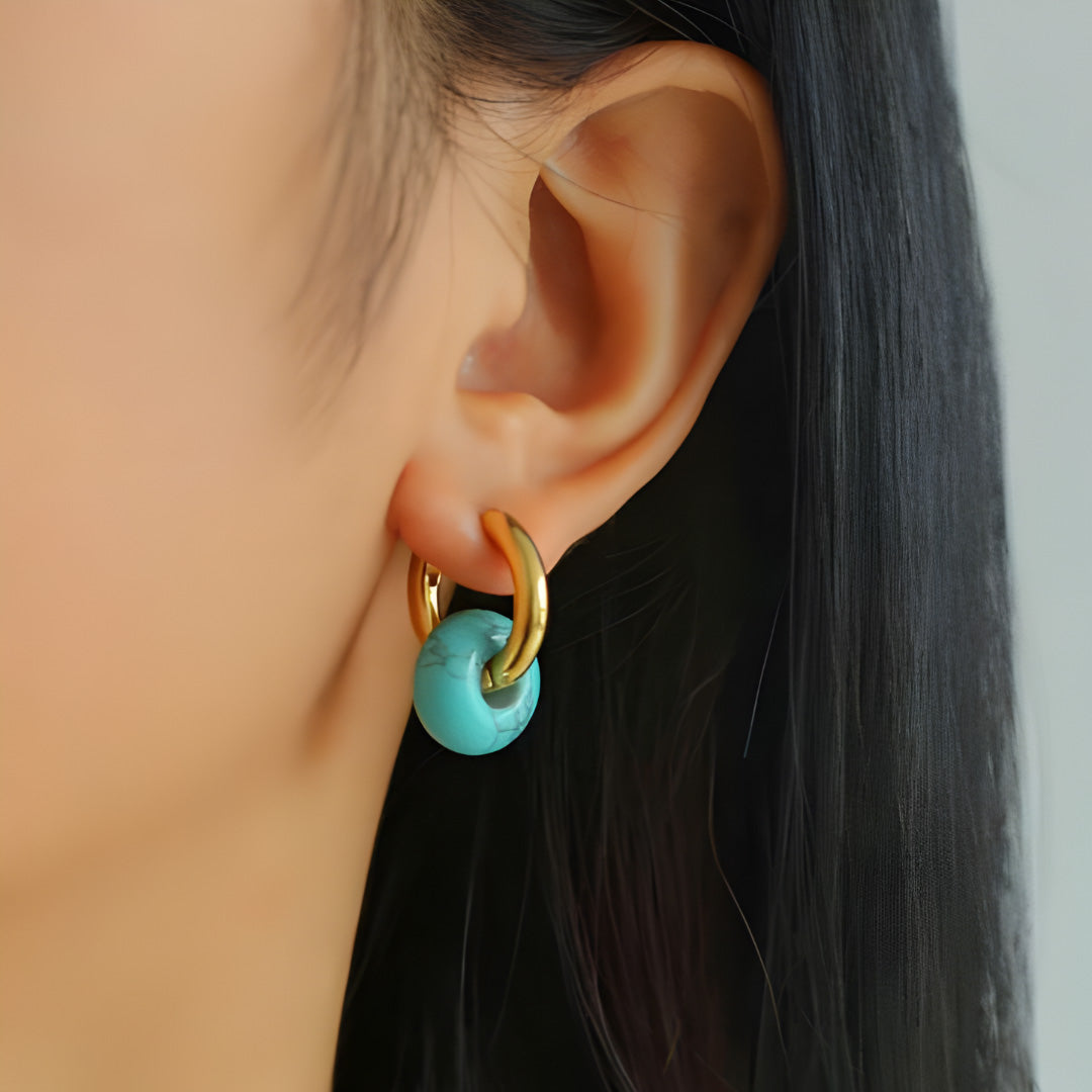 The Coral Loop Earrings