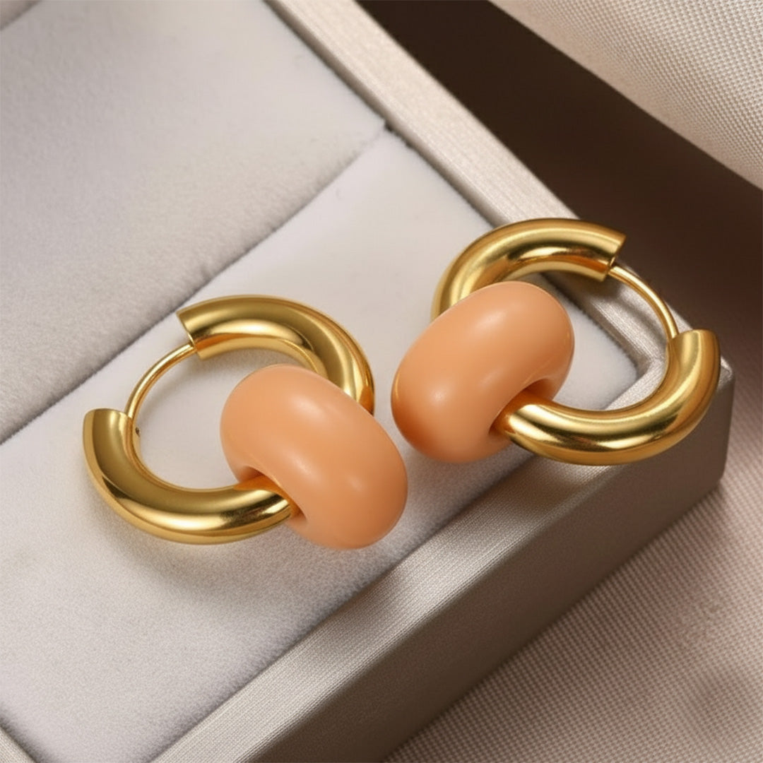 The Coral Loop Earrings