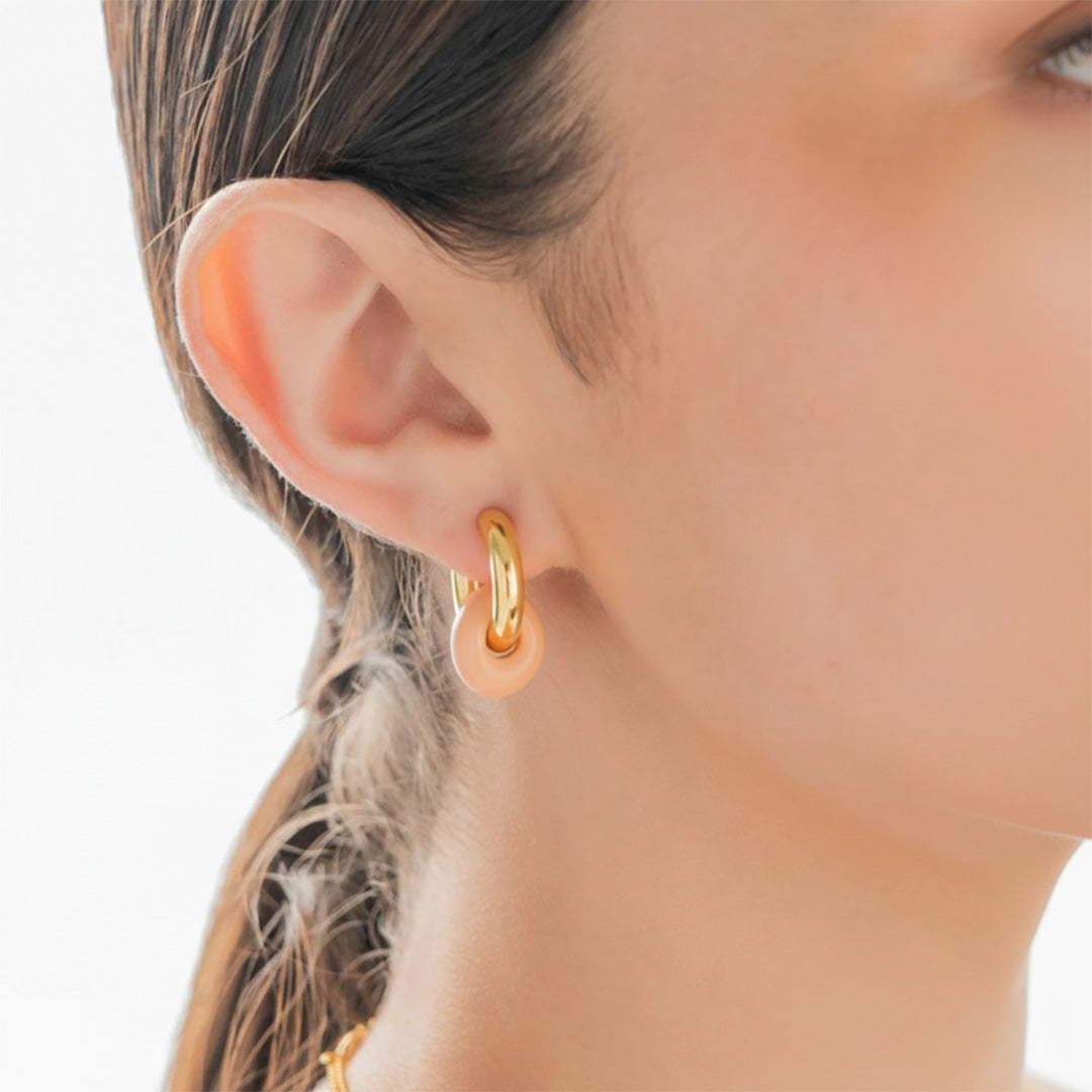 The Coral Loop Earrings