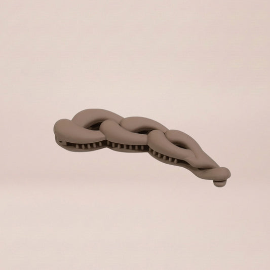 Twisted Chain Plastic Hair Clip